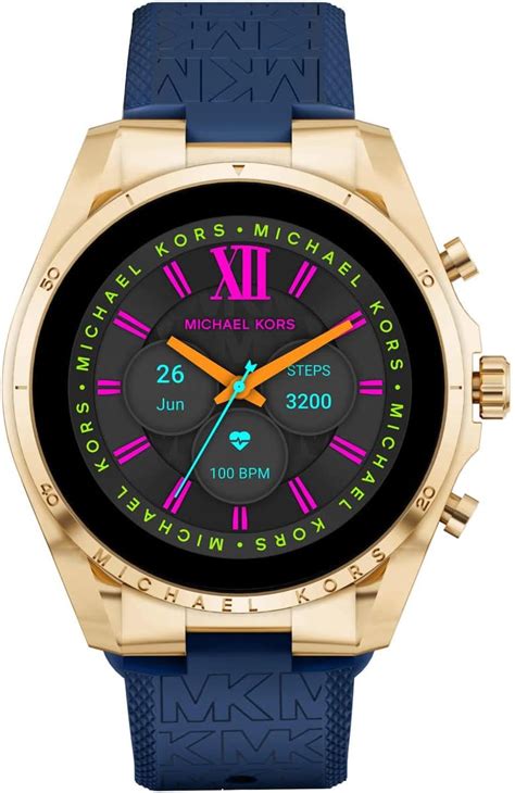 michael kors uhr blumen|Michael Kors Men's or Women's Gen 6 44mm Touchscreen .